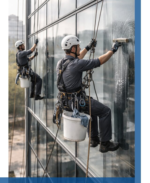 Мойка сплошного остекления в Дмитрах, заказать от 322 р.| ВЫСОТНИК-Дмв