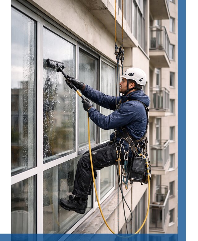 Мойка балконного остекления в Дмитрах от 3752 р. | ВЫСОТНИК-Дмв