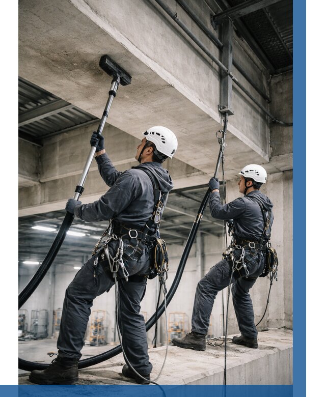 Обеспыливание потолочных конструкций в Дмитрах от 268 р. |ВЫСОТНИК-Дмв