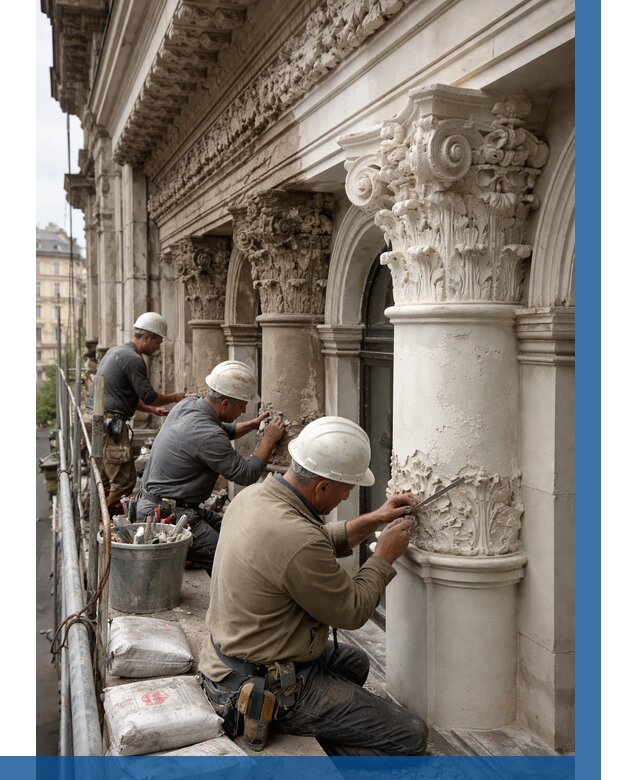 Реставрация фасадной лепнины в Дмитрах от 2680 р. | ВЫСОТНИК-Дмв