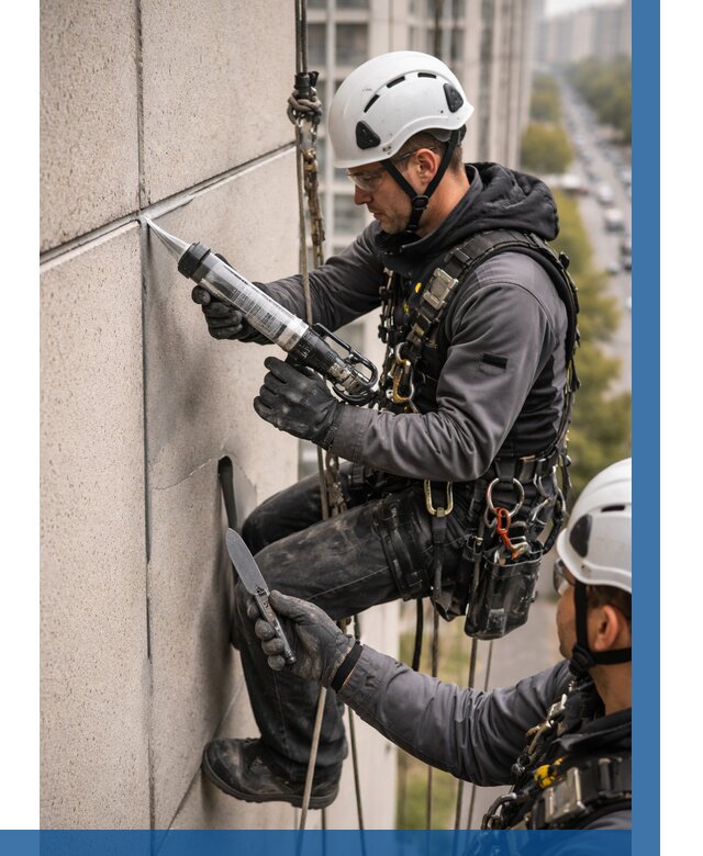 Первичная герметизация швов в Дмитрах от 643 р. | ВЫСОТНИК-Дмв