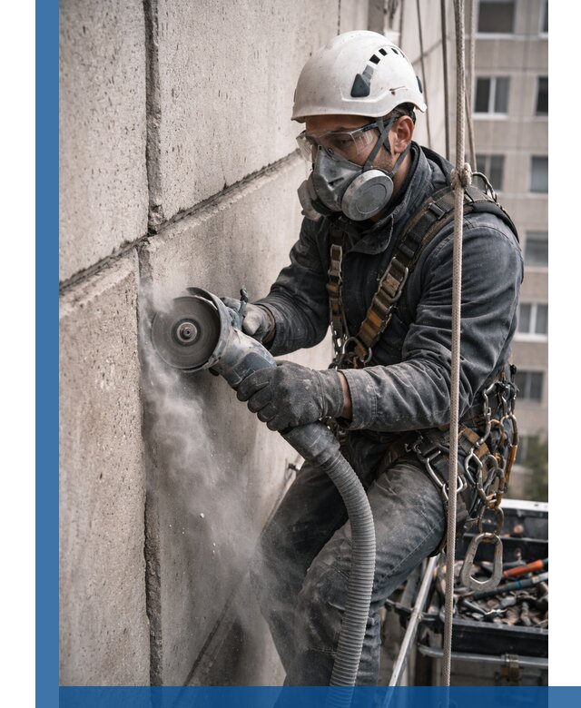 Штробление межпанельных швов в Дмитрах качественно и быстро