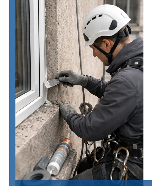 Герметизация монтажных швов окон в Дмитрах с гарантией качества