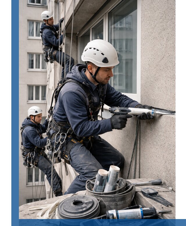 Герметизация швов лоджии в Дмитрах профессионально и надежно