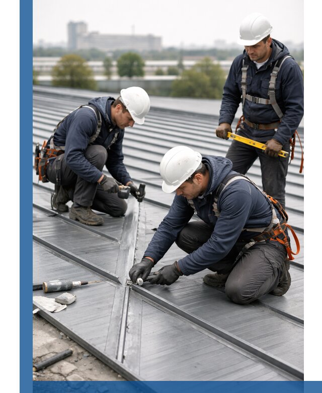 Ремонт фальцевой кровли в Дмитрах срочно и качественно