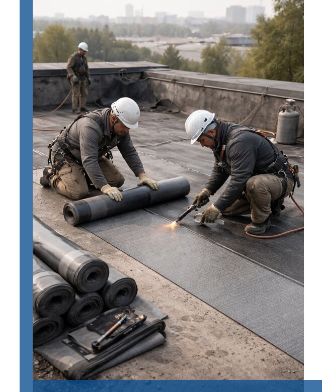 Монтаж мягкой кровли в Дмитрах профессионально и надежно