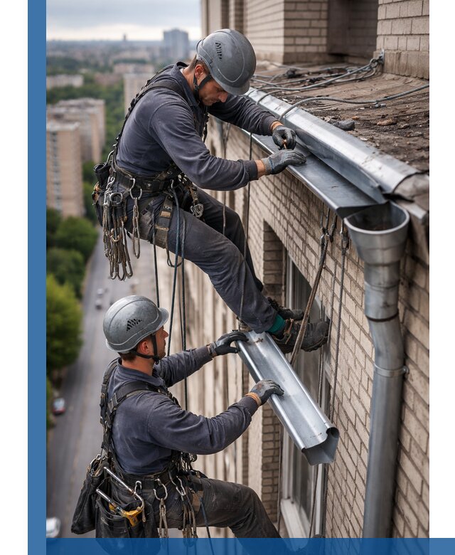 Ремонт водосточных желобов в Дмитрах, быстро и качественно