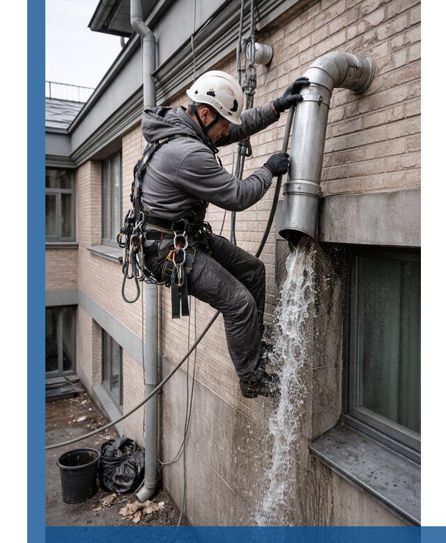 Профессиональная прочистка водосточных труб в Дмитрах с гарантией