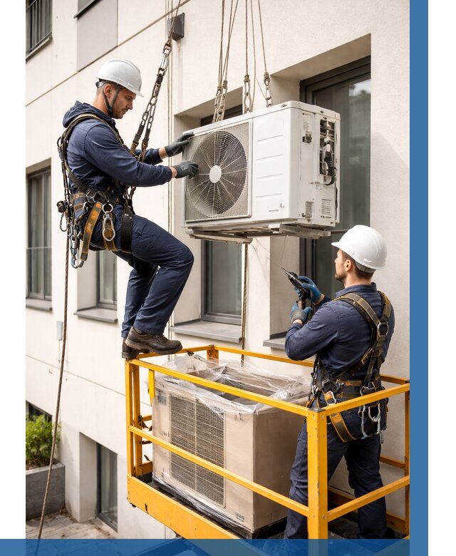 Демонтаж внешнего блока кондиционера в Дмитрах от 3752 р. | ВЫСОТНИК-Дмв