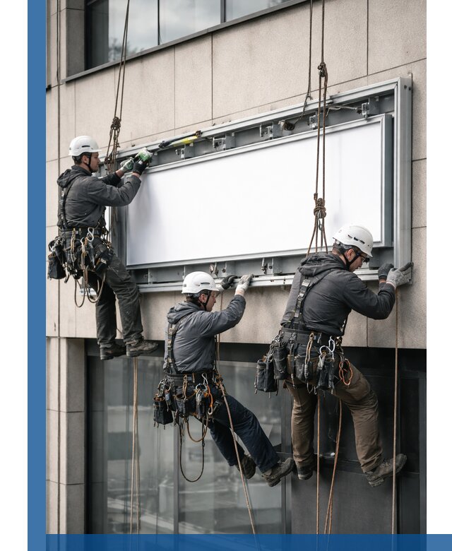 Профессиональный монтаж светового короба под ключ в Дмитрах