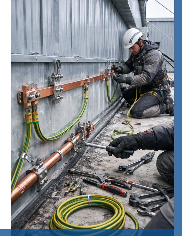 Монтаж заземления здания в Дмитрах от 26800 р. | ВЫСОТНИК-Дмв