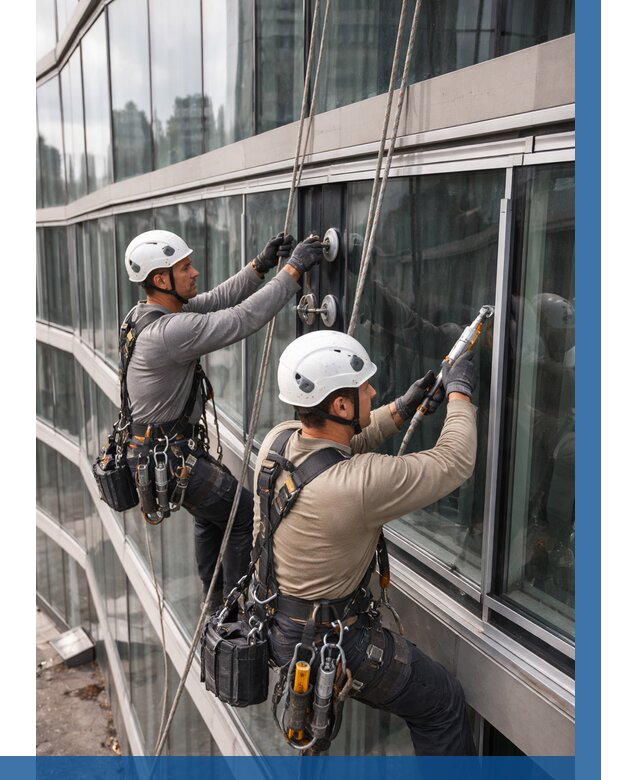 Радиусное остекление фасада в Дмитрах от 12864 р. | ВЫСОТНИК-Дмв