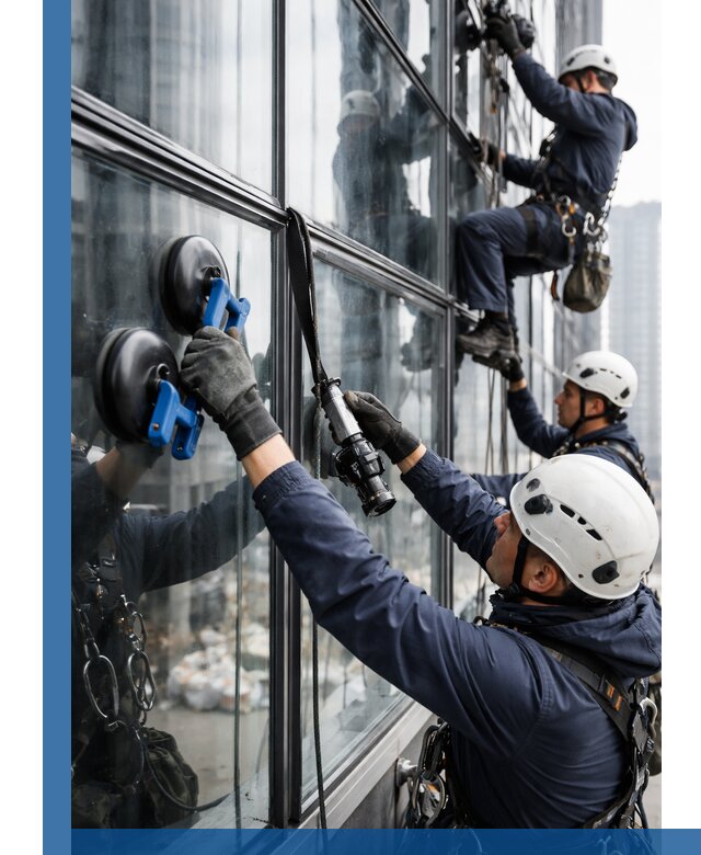 Радиусное остекление фасадов под ключ в Дмитрах с гарантиями