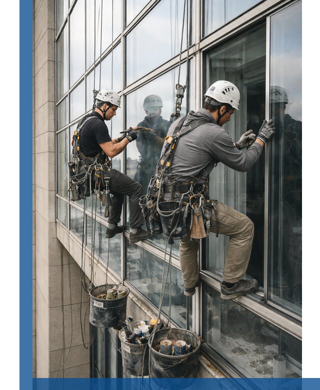 Ремонт витражных конструкций и фасадного остекления в Дмитрах