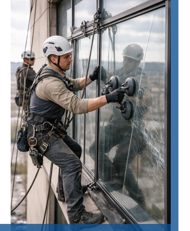 Замена стекла в витраже в Дмитрах под ключ от 9112 р. | ВЫСОТНИК-Дмв