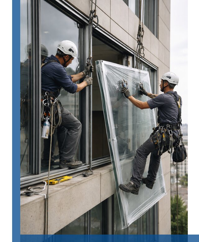 Профессиональная замена стекла в витраже в Дмитрах с гарантией