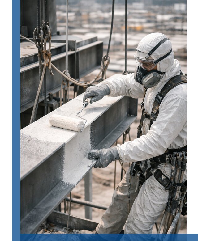 Профессиональная огнезащитная обработка металлоконструкций в Дмитрах