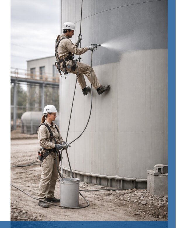 Покраска резервуаров в Дмитрах от 1286 р. | ВЫСОТНИК-Дмв — заказать