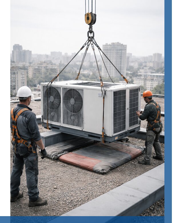 Подъем груза на крышу в Дмитрах от 5360 р. | ВЫСОТНИК-Дмв заказать