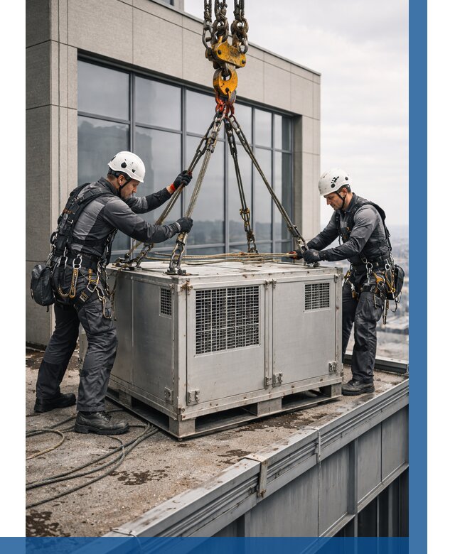 Такелажные работы на высоте в Дмитрах от 8576 р. | ВЫСОТНИК-Дмв