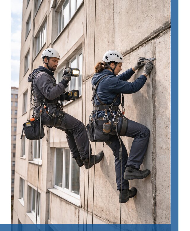 Обследование межпанельных швов в Дмитрах от 1930 р. | ВЫСОТНИК-Дмв