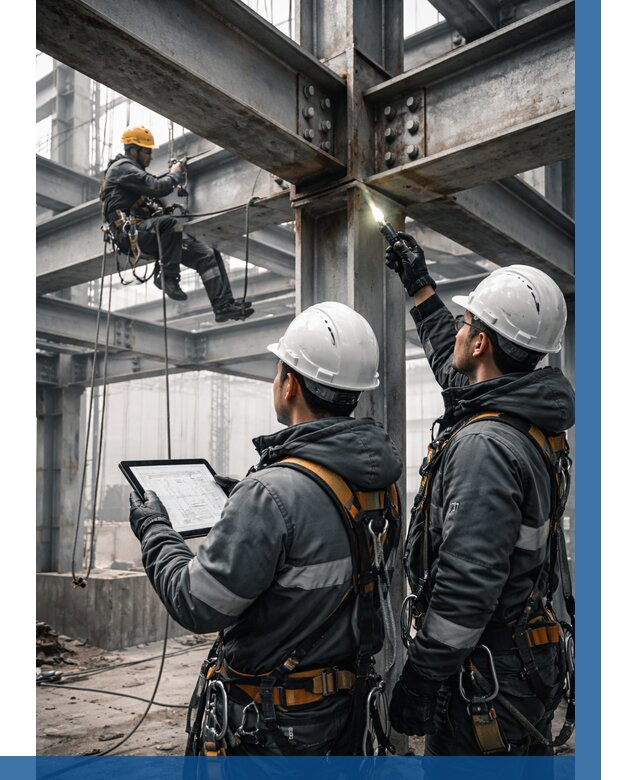 Обследование металлоконструкций в Дмитрах от 5896 р. | ВЫСОТНИК-Дмв